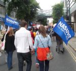 Salford Teachers Strike 